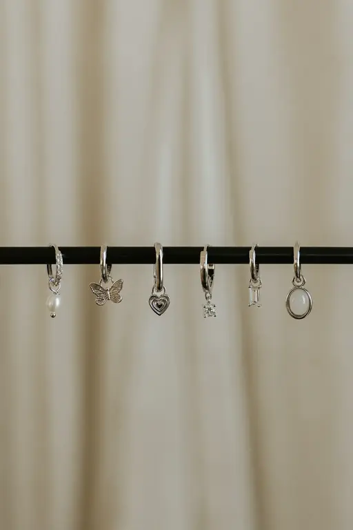 SOHA BOUCLES D'OREILLES BUTTERFLY - ARGENT