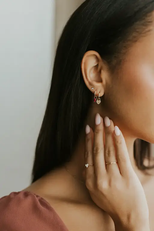 SOHA BOUCLES D'OREILLES VALENTINA - VERMEIL