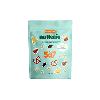 NUTTERIE SACHET COLLATION 100 GR - MÉLANGE 5 À 7