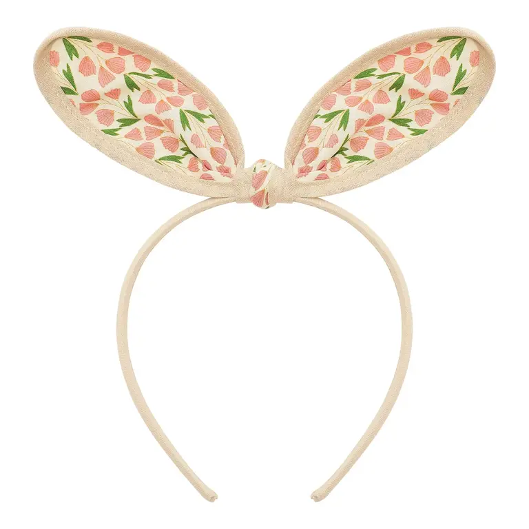 MIMI & LULA BUNNY EAR HEADBAND - TULIPS