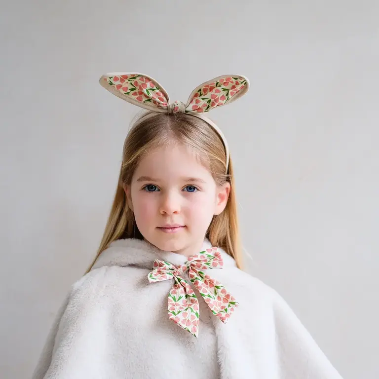 MIMI & LULA SERRE-TÊTE OREILLES DE LAPIN - TULIPES