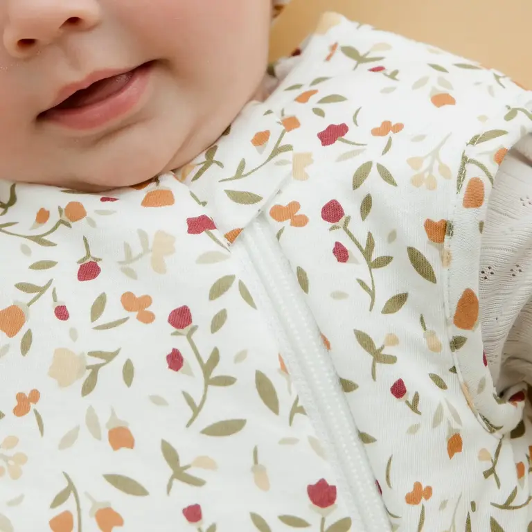 PERLIMPINPIN SAC DE NUIT EN BAMBOU 2.5 TOG - FLORAL