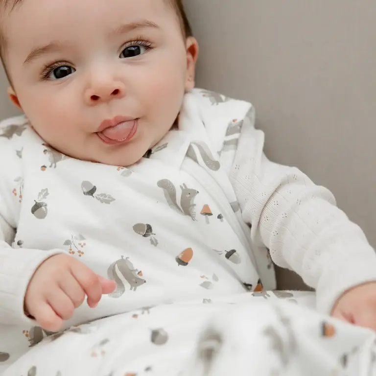 PERLIMPINPIN SAC DE NUIT EN BAMBOU 2.5 TOG - ÉCUREUIL