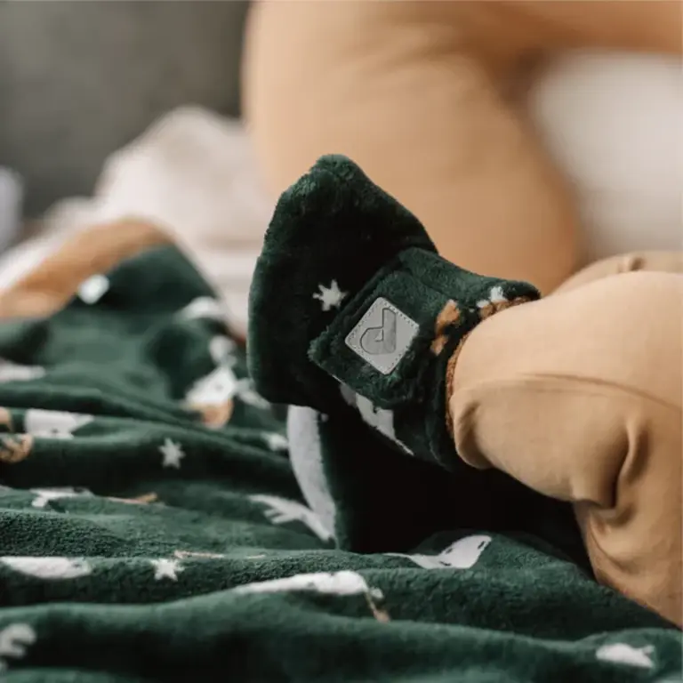 PERLIMPINPIN PANTOUFLES EN PELUCHE DOUBLE ÉPAISSEUR - ORIGNAUX