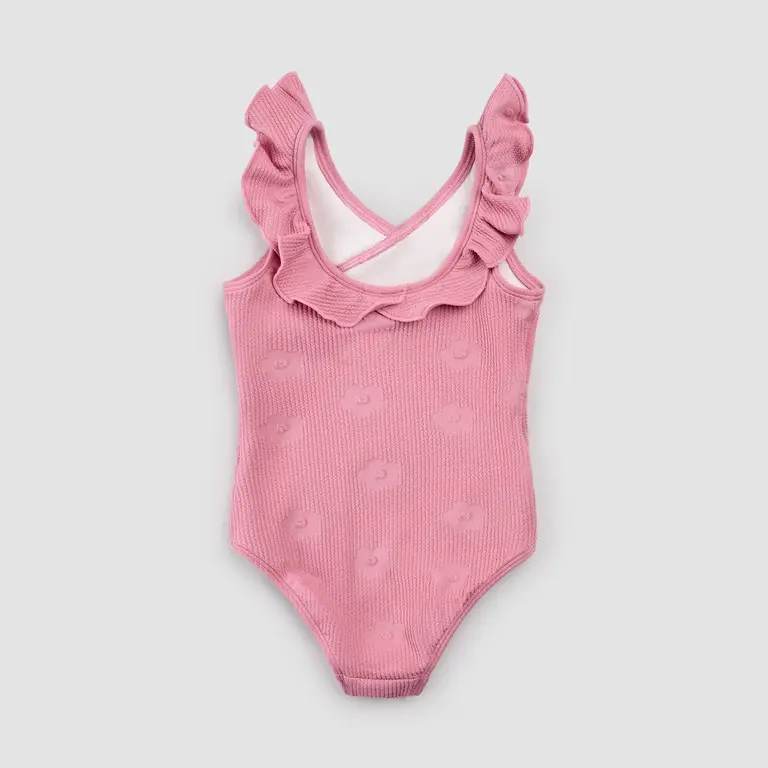 MILES THE LABEL MILES - MAILLOT UNE PIÈCE À MOTIFS HIBISCUS - ROSE