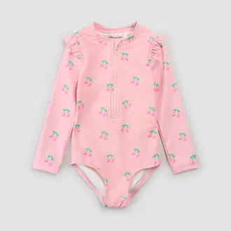 MILES THE LABEL MILES - MAILLOT MANCHES LONGUES IMPRIMÉ CERISES - ROSE