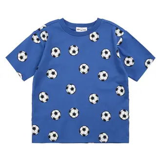 MILES THE LABEL T-SHIRT IMPRIMÉ SOCCER - BLEU ROYAL