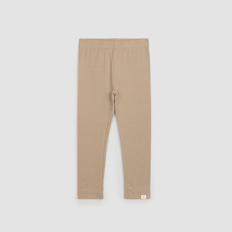 MILES THE LABEL LEGGING BASIQUE EN JERSEY - LATTÉ