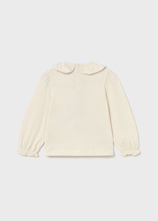 MAYORAL CHANDAIL MANCHES LONGUES FILLETTE AU MARCHÉ - ROSE