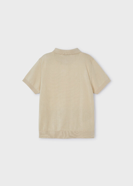 MAYORAL POLO MANCHES COURTES - BEIGE
