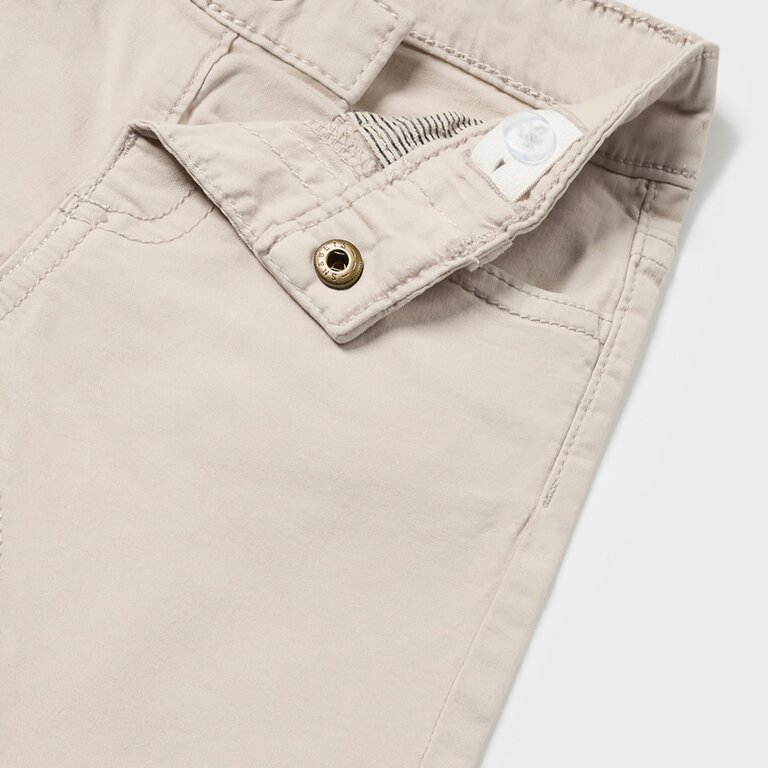 MAYORAL PANTALON SERGÉ SLIM FIT - BEIGE