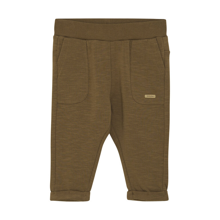 MINYMO PANTALON EN COTON - BRUN