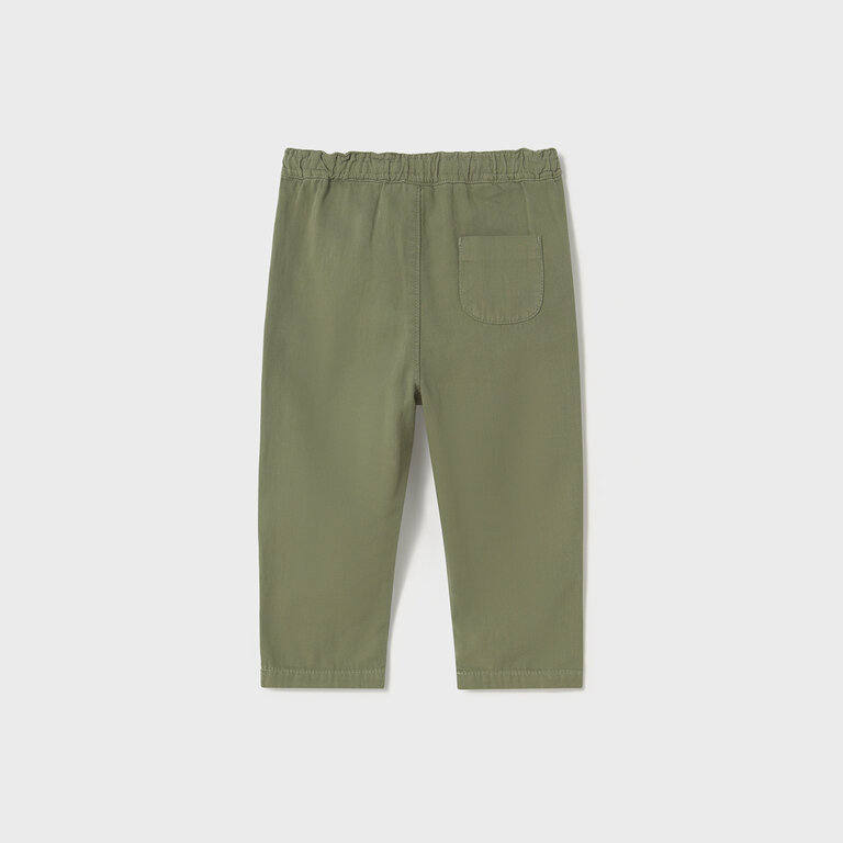 MAYORAL PANTALON COUPE RELAXE EN LIN - SAUGE