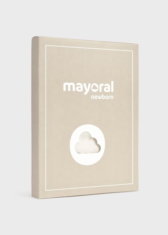 MAYORAL ENSEMBLE SALOPETTE EN TRICOT - TOFFEE