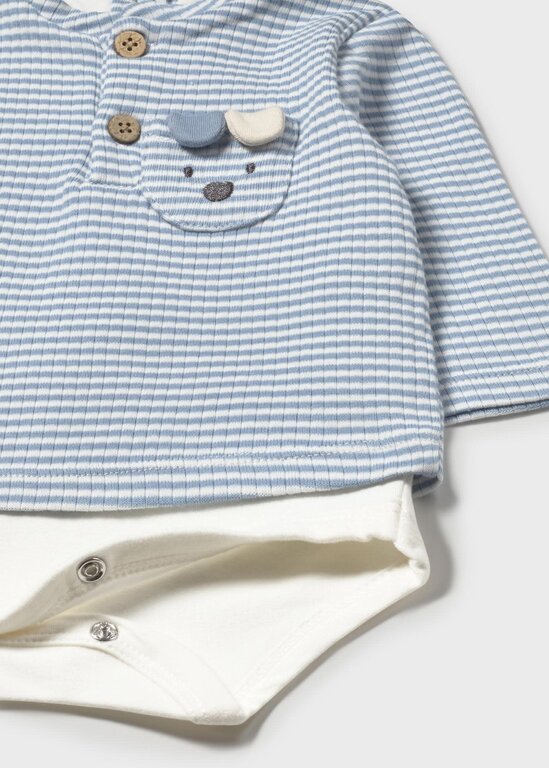 MAYORAL CHANDAIL CACHE-COUCHE POCHE CHIEN - BLEU BELL