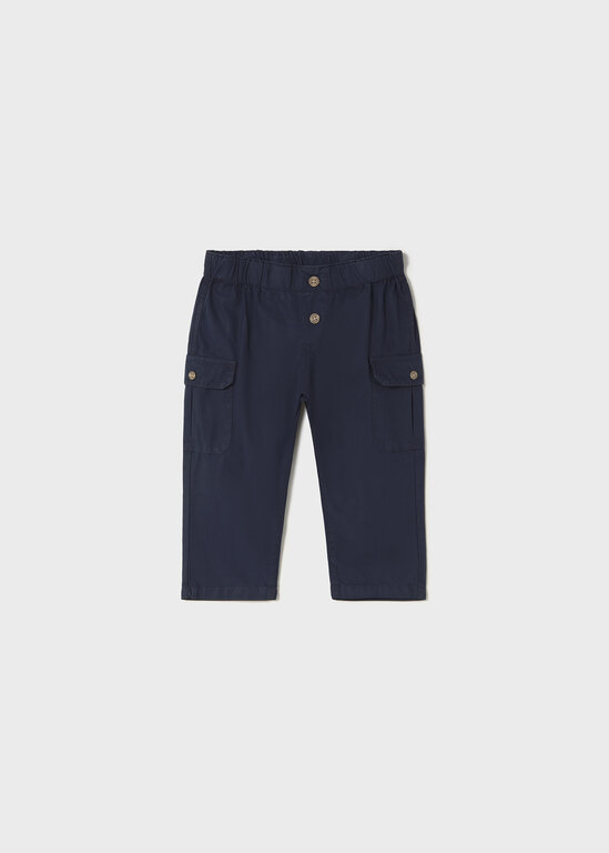 PANTALON CARGO LÉGER - MARINE