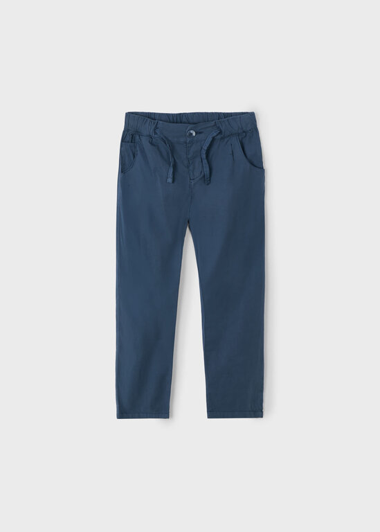 PANTALON EN COTON - MIDNIGHT