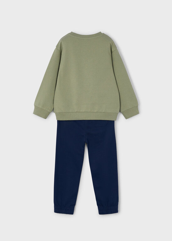 MAYORAL ENSEMBLE DE SURVÊTEMENT COLLÈGE - PISTACHE