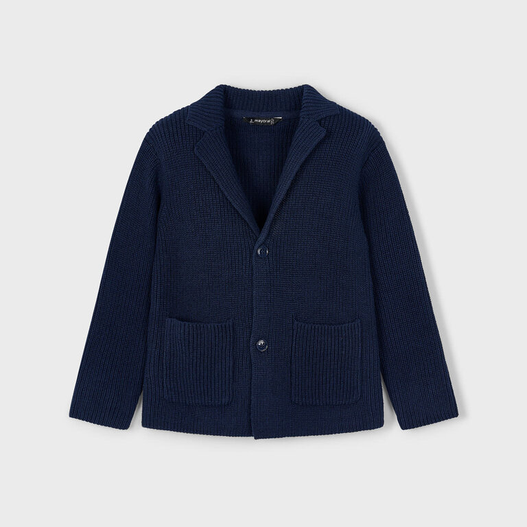 MAYORAL VESTE EN TRICOT - MARINE