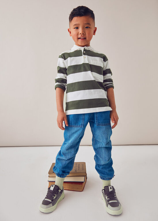 MAYORAL JOGGER EN DENIM - BLEU MOYEN