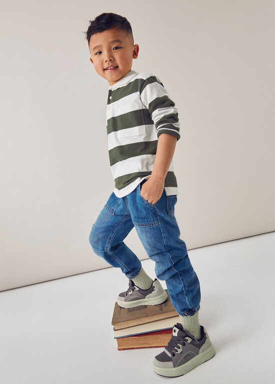 MAYORAL JOGGER EN DENIM - BLEU MOYEN