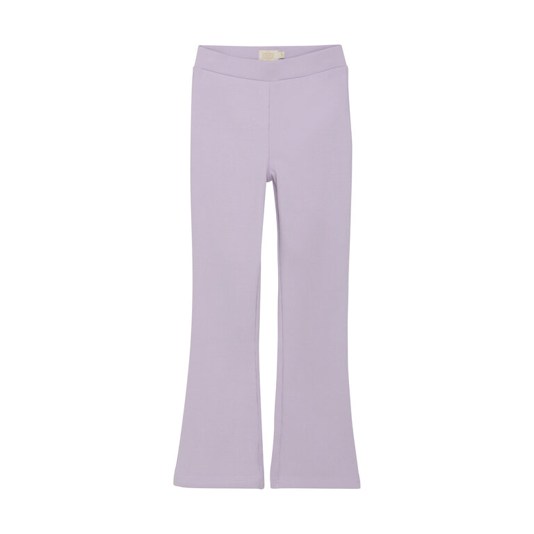 CREAMIE LEGGING FLARE CÔTELÉ - LILAS