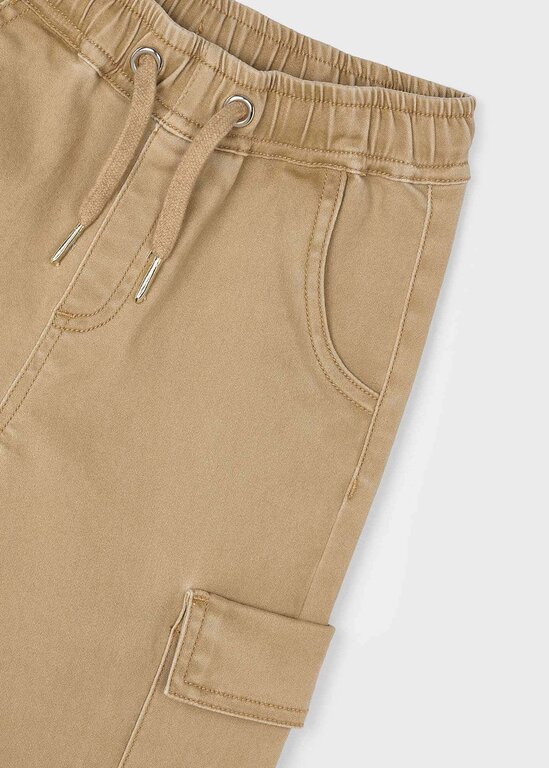 PANTALON CARGO - CAMEL