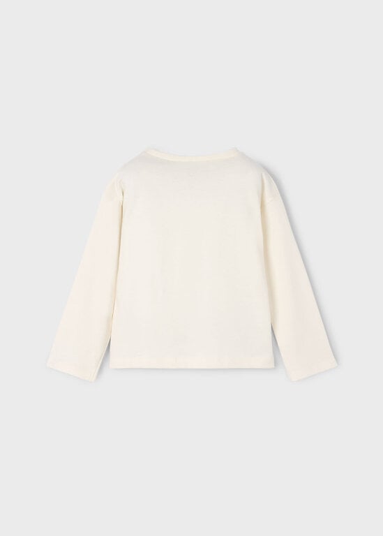 MAYORAL CHANDAIL MANCHES LONGUES À POCHE CROCHET - MACCHIATO