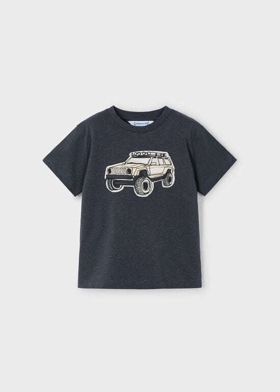 T-SHIRT IMPRIMÉ DE JEEP - ASPHALT