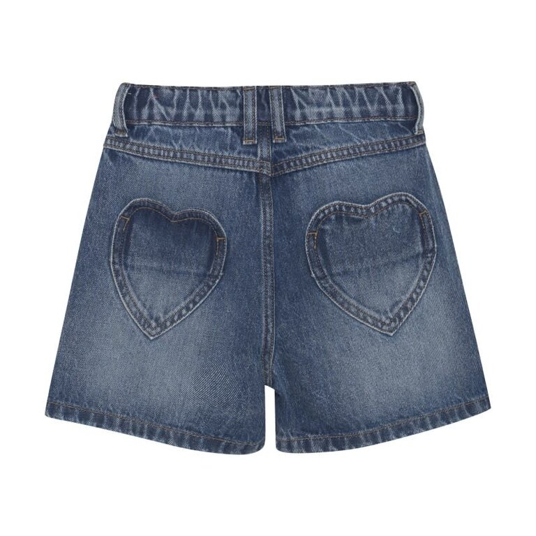 CREAMIE SHORT EN JEANS - BLEU MOYEN
