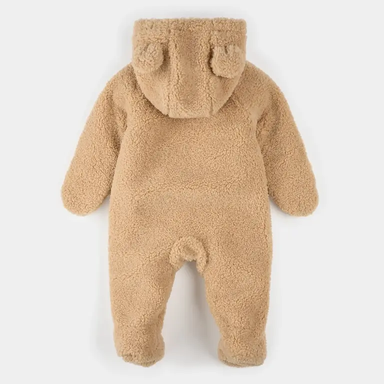 PETIT LEM COMBINAISON D'OURS EN PELUCHE - SABLE
