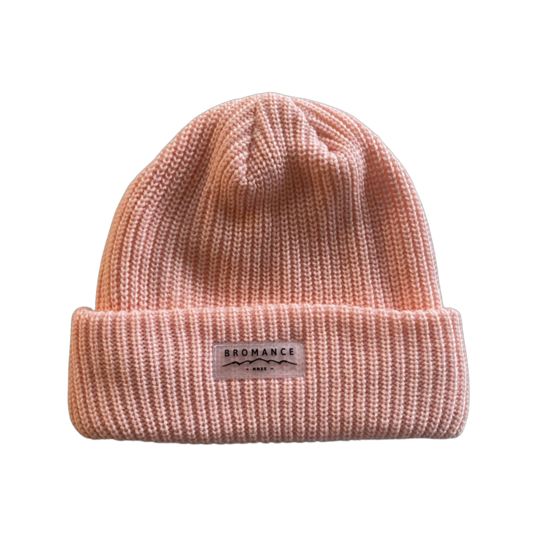 BROMANCE TUQUE DOUBLÉE - BABY PINK