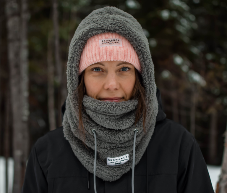 BROMANCE TUQUE DOUBLÉE - BABY PINK