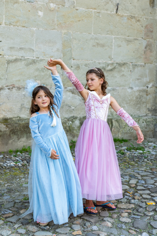 GREAT PRETENDERS ROBE DE PRINCESSE EN VELOURS BLEU - SISTER FOREVER