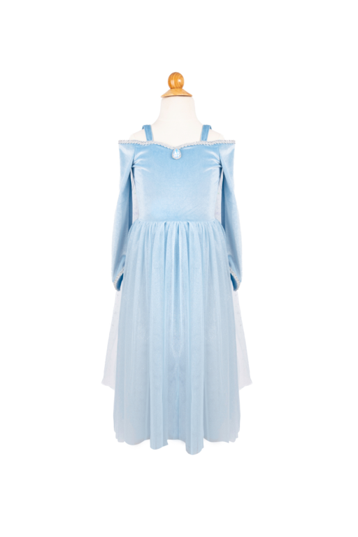GREAT PRETENDERS ROBE DE PRINCESSE EN VELOURS BLEU - SISTER FOREVER