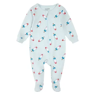 PETIT LEM PYJAMA À PATTES IMPRIMÉ POPSICLE FUSÉE - BLEU