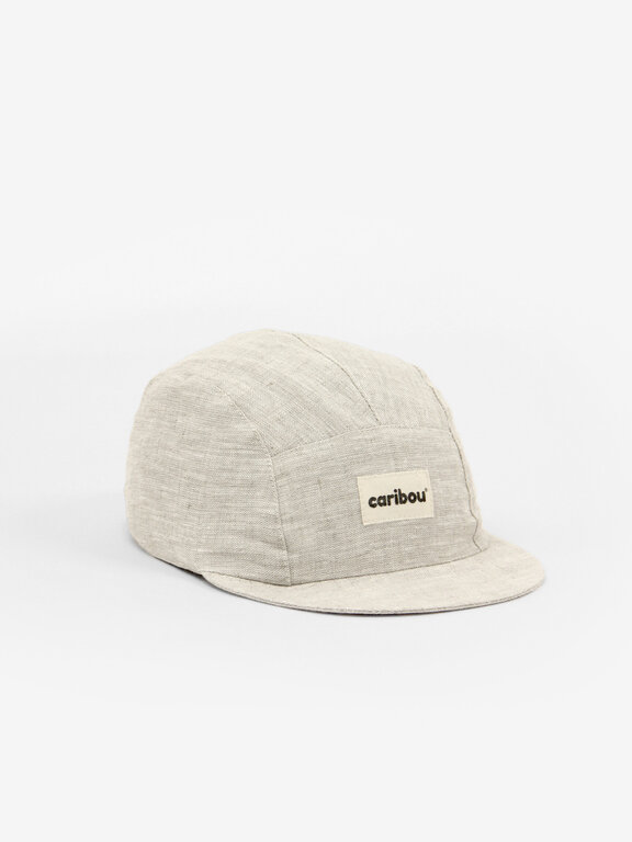 CARIBOU CASQUETTE EN LIN - ÉCRU