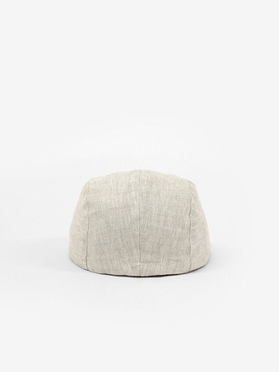 CARIBOU CASQUETTE EN LIN - ÉCRU