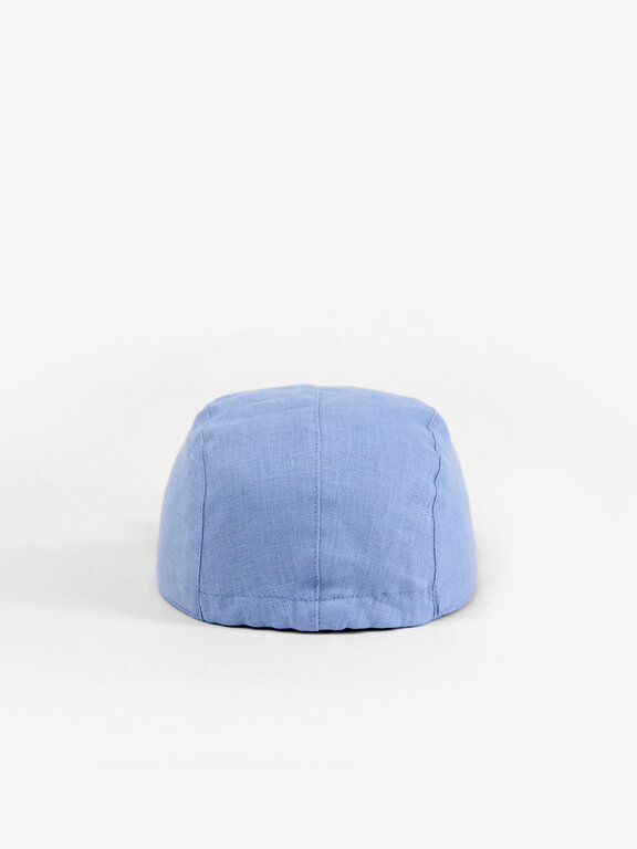 CARIBOU CASQUETTE EN LIN - DUO BLEU