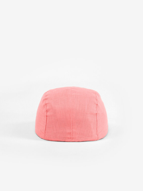 CARIBOU CASQUETTE EN LIN - DUO ROSE