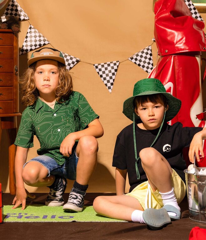 HEADSTER KIDS CASQUETTE RUNNER FIVE PANNEL - CADDIE