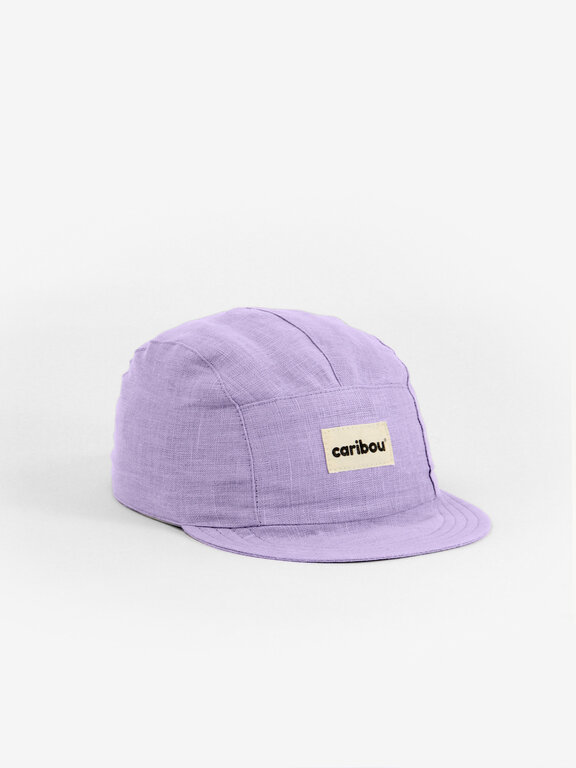 CARIBOU CASQUETTE EN LIN - LAVANDE