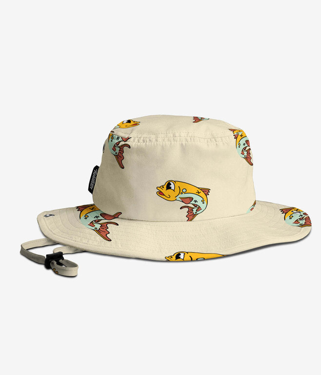 HEADSTER KIDS CHAPEAU BOONIE - GONE FISHING