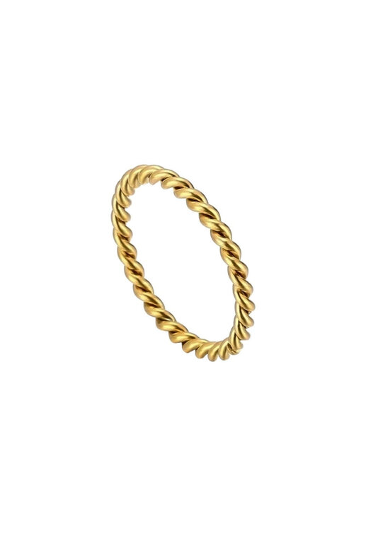CHARLOTTE BOUTIQUE BAGUE TORSADÉE - OR