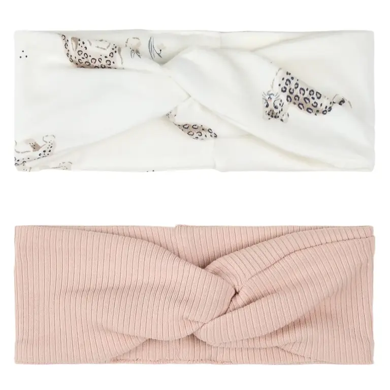 PETIT LEM DUO DE BANDEAUX - LÉOPARD DES NEIGES