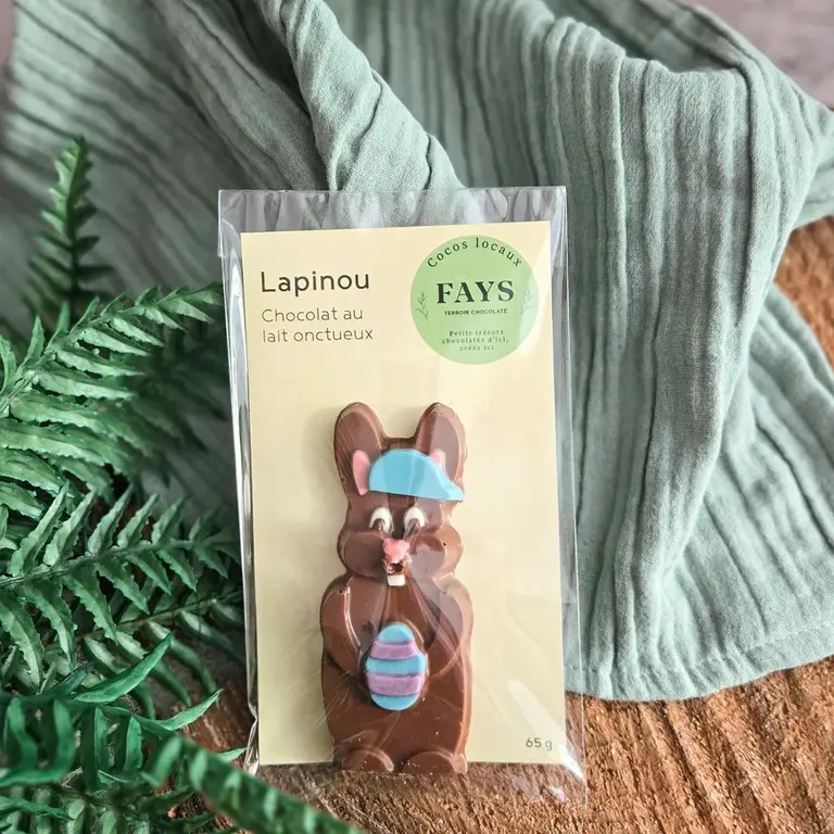 FAYS TERROIR CHOCOLATÉ LAPINOU EN CHOCOLAT