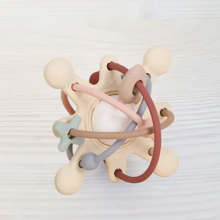 CRÉATION JADE JOUET HOCHET GLOBE - TERRE