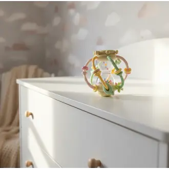 CRÉATION JADE JOUET HOCHET - PASTEL