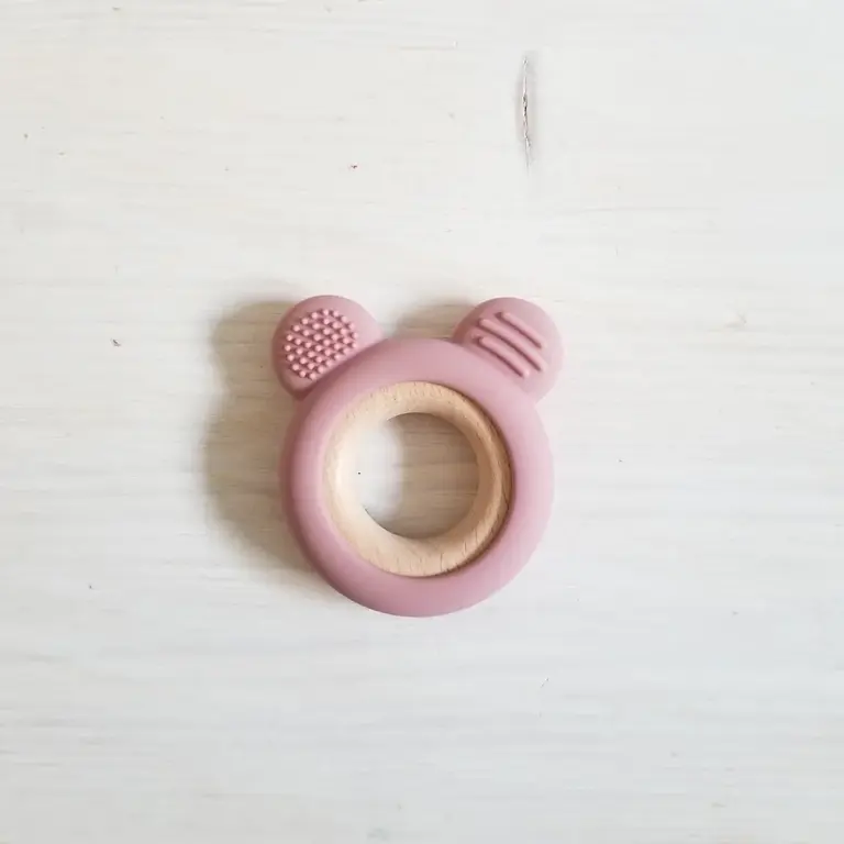 CRÉATION JADE MINI ANNEAU DE DENTITION OURSON