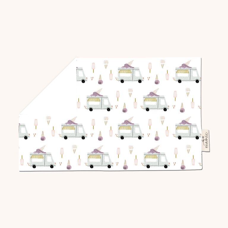 MAOVIC MAOVIC - HOUSSE POUR OREILLER EN ÉCALES DE SARRASIN - CRÈME GLACÉE